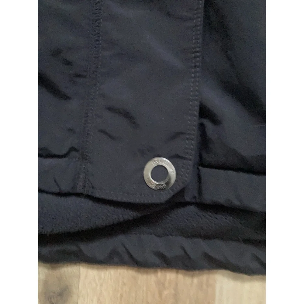 Lands' End Women's Black The Squall Jacket Size Large 14/16 Fleece Lined - Picture 5 of 9